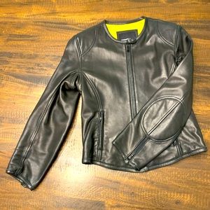Black Leather Motorcycle Jacket